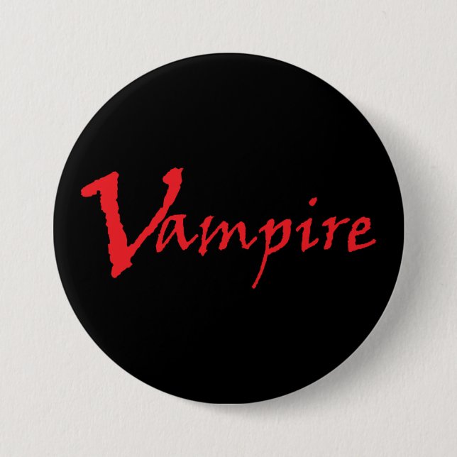 Vampire 7.5 Cm Round Badge (Front)