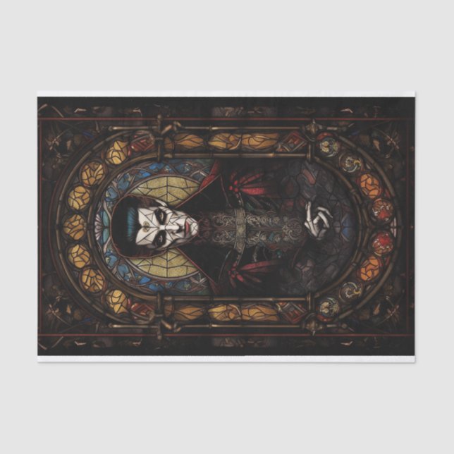 Vampire Awaits Tissue Paper (Front)