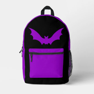 VAMPIRE BAT BACKPACK (BLACK PURPLE)