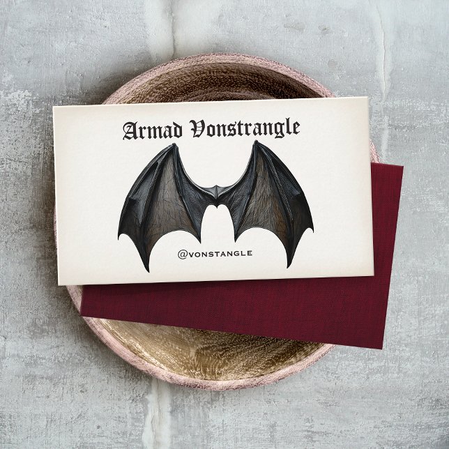 Vampire Bat  Business Card (Creator Uploaded)