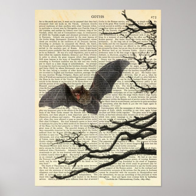 Vampire Bat, Gothic, Dracula, Bat, Nature Poster (Front)