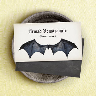 Vampire Bat Wings Business Card