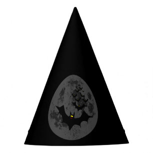 Vampire Bats Against The Dark Moon Party Hat