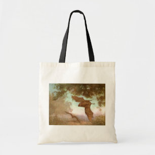 Vampire Bats by CE Swan, Vintage Wild Animals Tote Bag