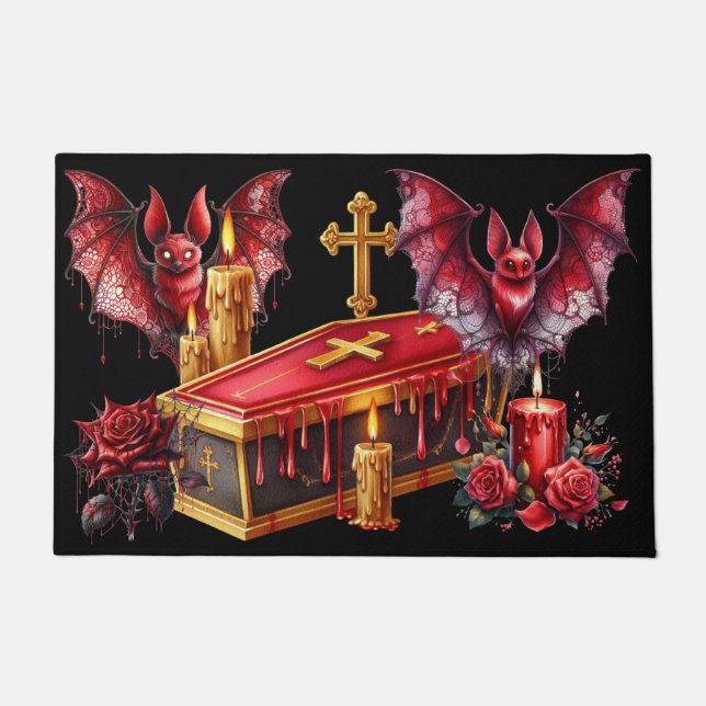 Vampire Bats Doormat (Front)