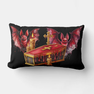 Vampire Bats Lumbar Cushion