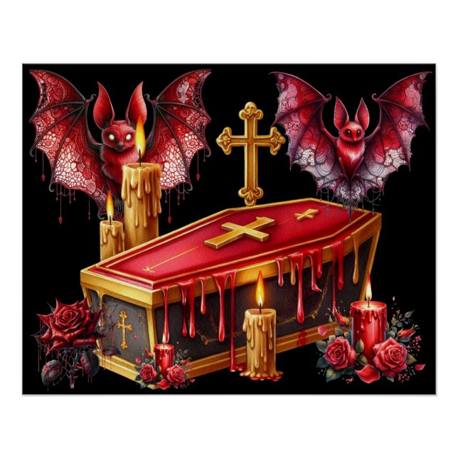 Vampire Bats Poster (Front)