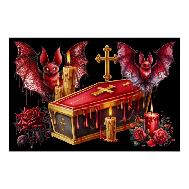 Vampire Bats Poster (Front)