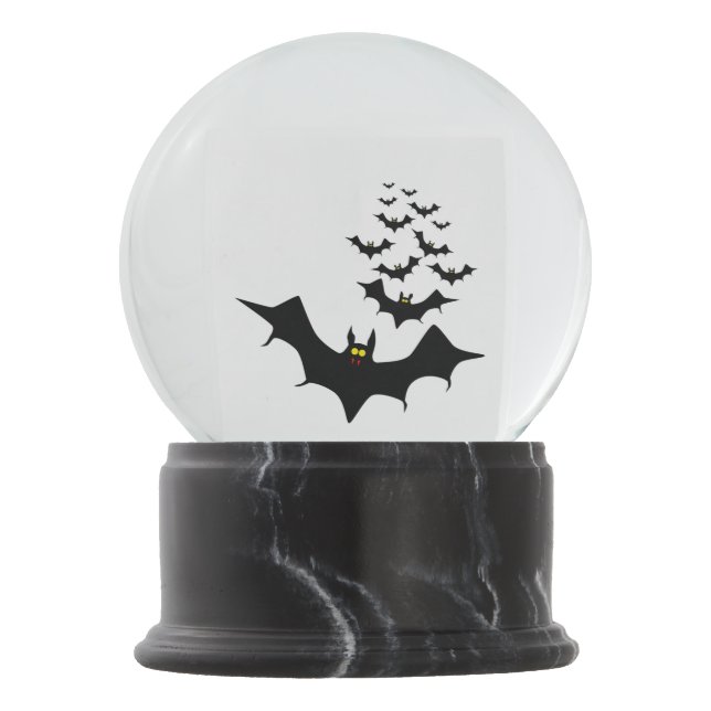 Vampire Bats Snow Globe (Front)