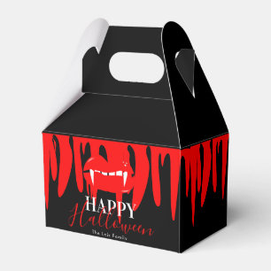 Vampire Blood Lips Halloween Birthday Party     Favour Box