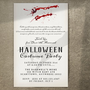 Vampire Bloodsuckers Halloween Party Flyer