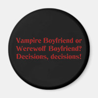 Vampire Boyfriend or Werewolf Boyfriend