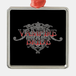 Vampire Bride Metal Tree Decoration