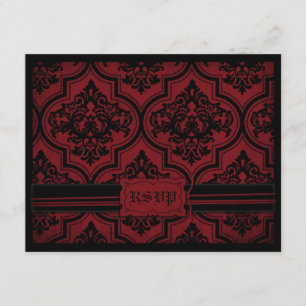 Vampire Bride RSVP Card D
