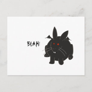 Vampire Bunneh Postcard