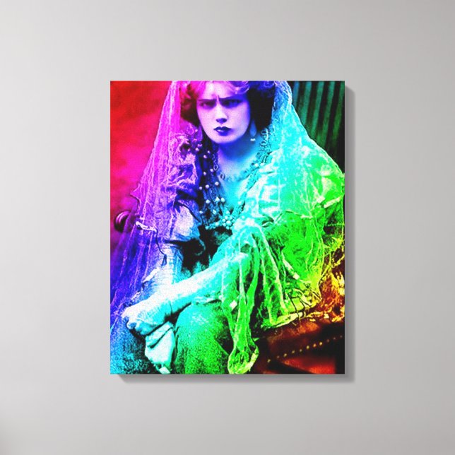 Vampire Canvas Print (Front)