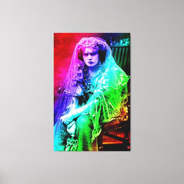 Vampire Canvas Print (Front)