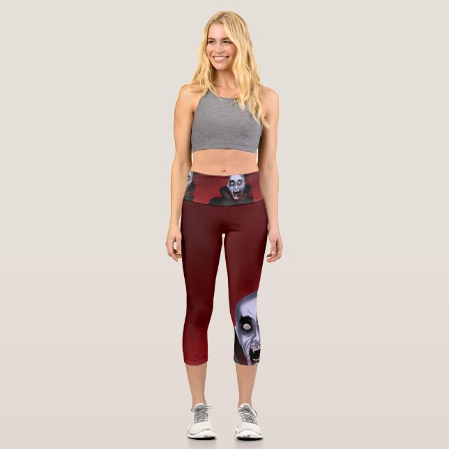 Vampire  capri leggings (Front)