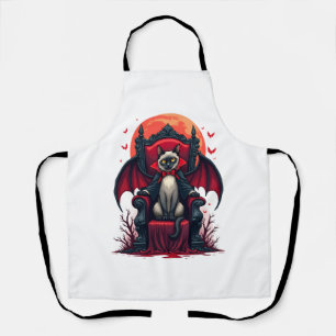 Vampire Cat Lord Apron