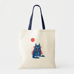 Vampire Cat Tote Bag