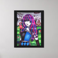 Vampire Circus Freak monsters original drawing