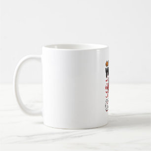 Vampire Coach Halloween Skull Vintage Shirt Design Coffee Mug