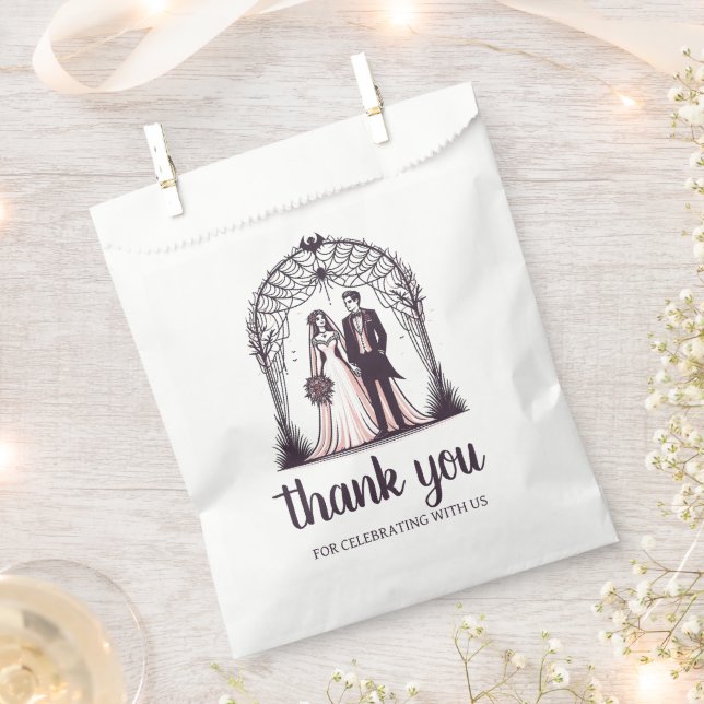 Vampire Couple Favour Bags (Clipped)