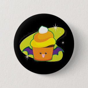 Vampire Cupcake 6 Cm Round Badge