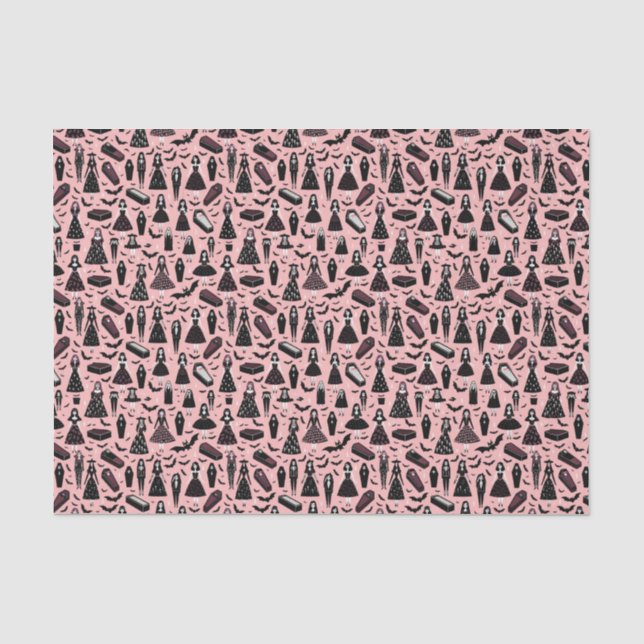 Vampire Dolls Tissue Paper (Front)