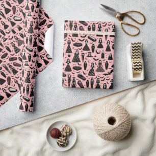 Vampire Dolls Wrapping Paper