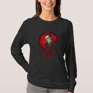 Vampire Dracula by Haunted Horror Halloween T-Shirt