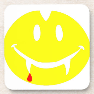 vampire emoji dracula coaster