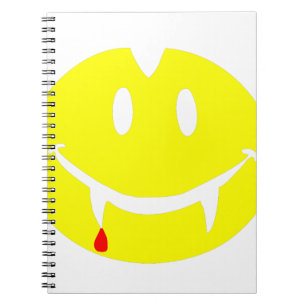 vampire emoji dracula spiral notebook