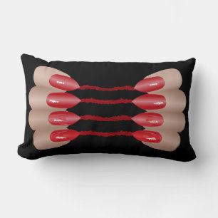 Vampire finger V.2 Lumbar Cushion