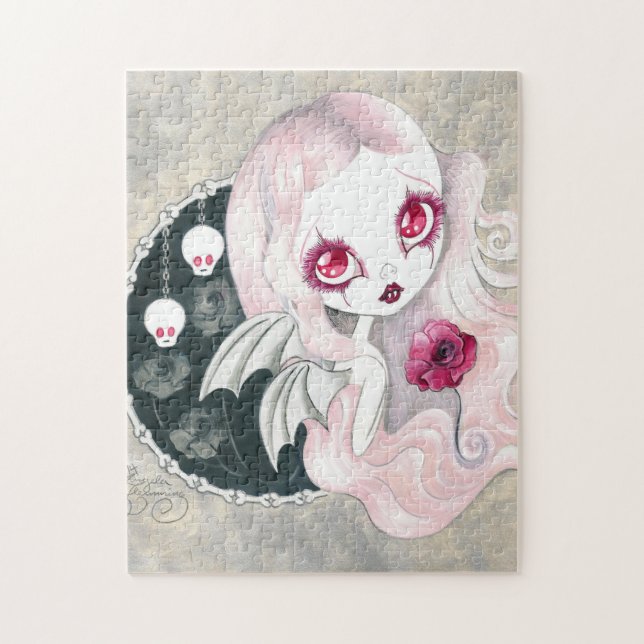 Vampire Girl: "Arabella" Jigsaw Puzzle (Vertical)