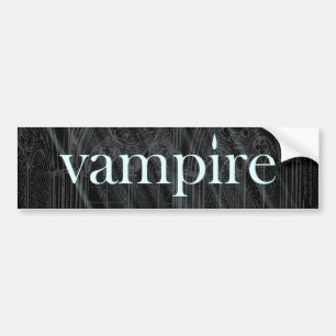 Vampire Gothic Bumper Sticker