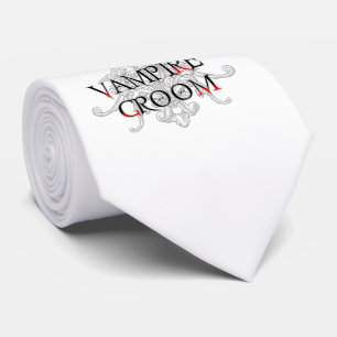 Vampire Groom Tie