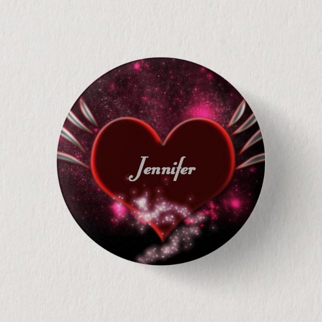 Vampire_Heart_Jennifer 3 Cm Round Badge (Front)