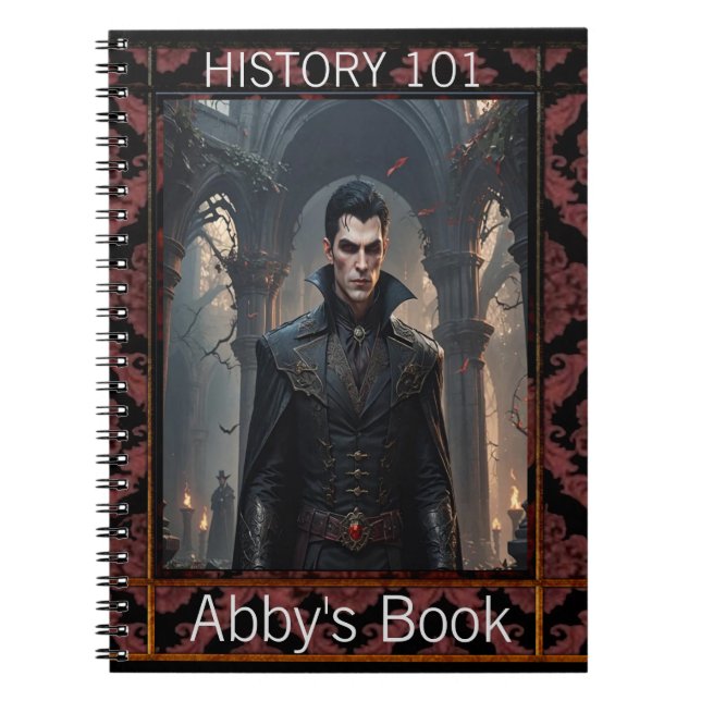 Vampire Home Notebook (Front)