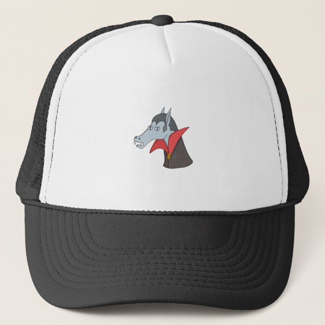 Vampire Horse Trucker Hat (Front)