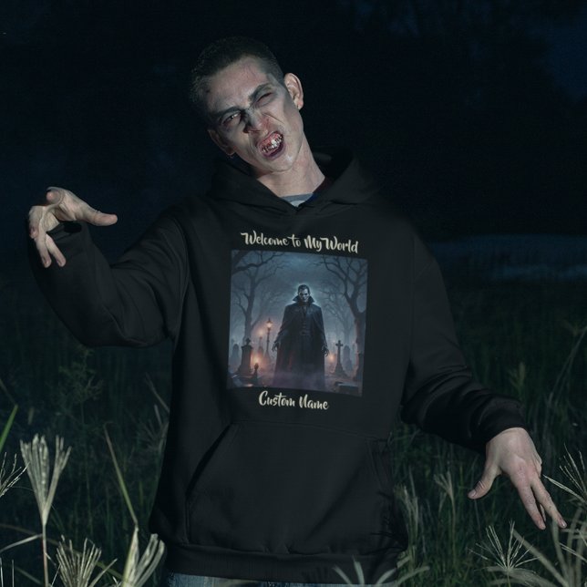 Vampire in Cemetary  Hoodie (Creator Uploaded)