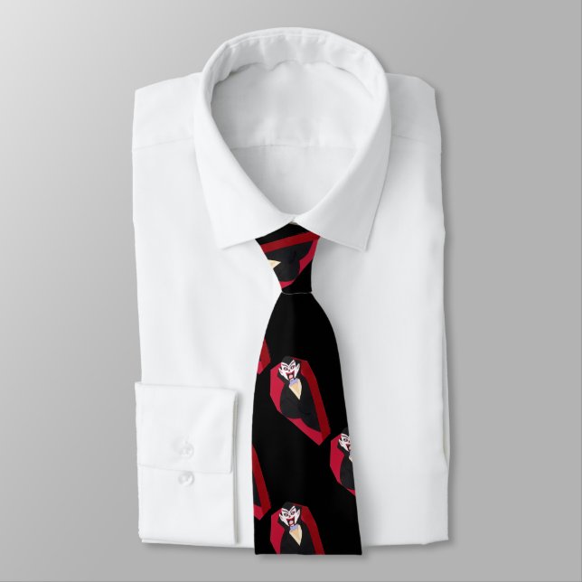 Vampire In Coffin Tie (Tied)