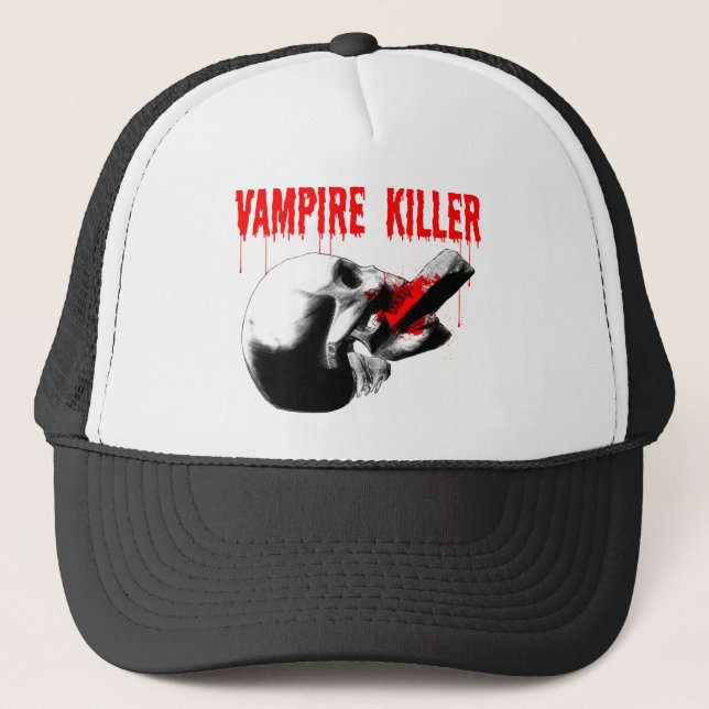 Vampire Killer Trucker Hat (Front)