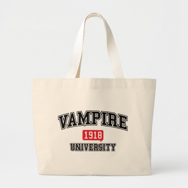 Vampire Large Tote Bag (Front)