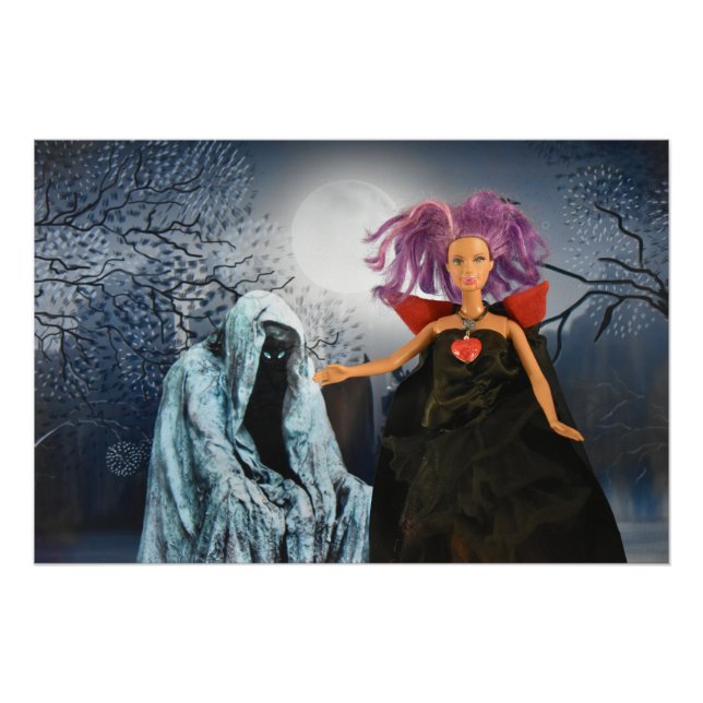 Vampire meetind friends poster (Front)