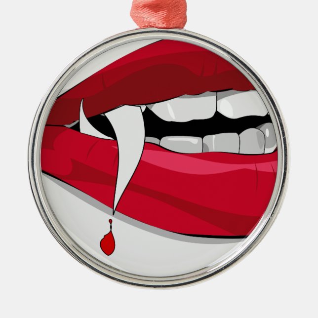 vampire metal tree decoration (Front)