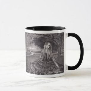 Vampire Mug Halloween Mug Gothic Art Mug