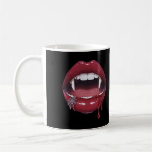 Vampire Mug – “This Ain’t Coffee” Funny Gothic