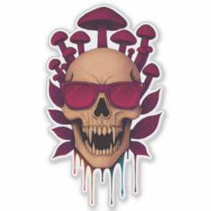 Vampire Mushroom Skull