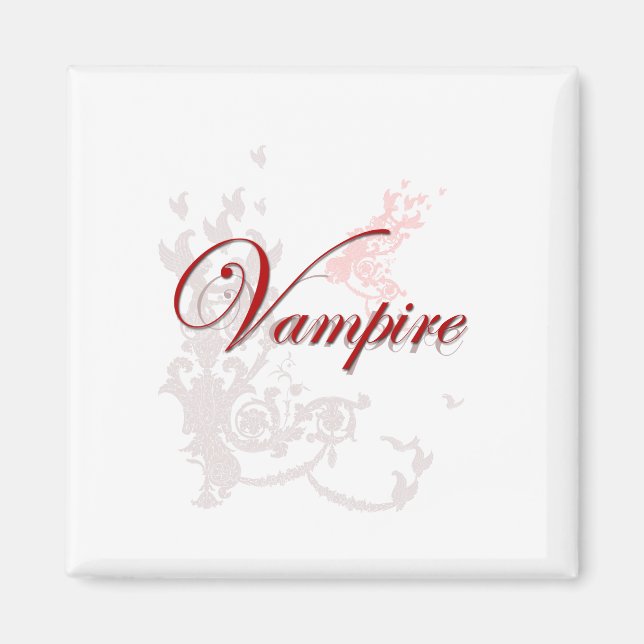 Vampire Ornamental Magnet (Front)
